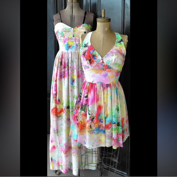 Amanda Uprichard Vibrant Maxi Dress - Picture 4 of 8